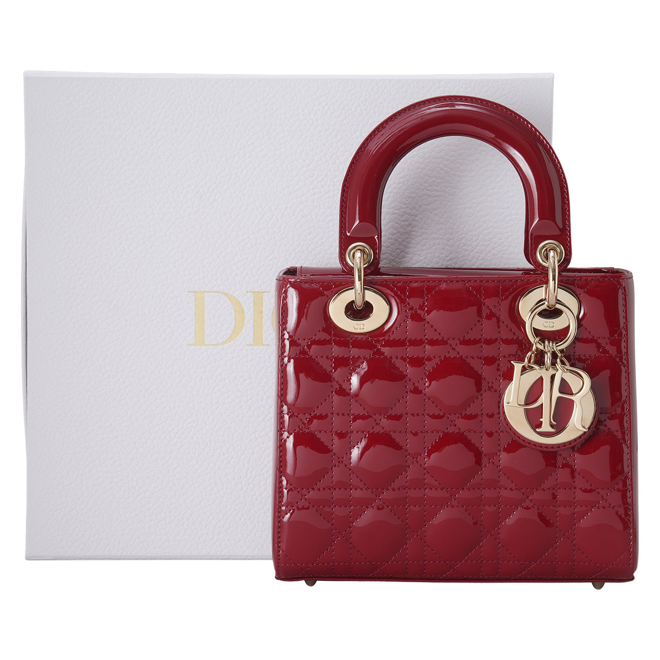 CHRISTIAN DIOR(USED)디올 레이디 디올 스몰 백
